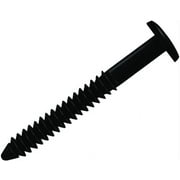 Builders Edge Shutter Fastener Shutter-Lok - Easy Installation - Pack of 1, Black