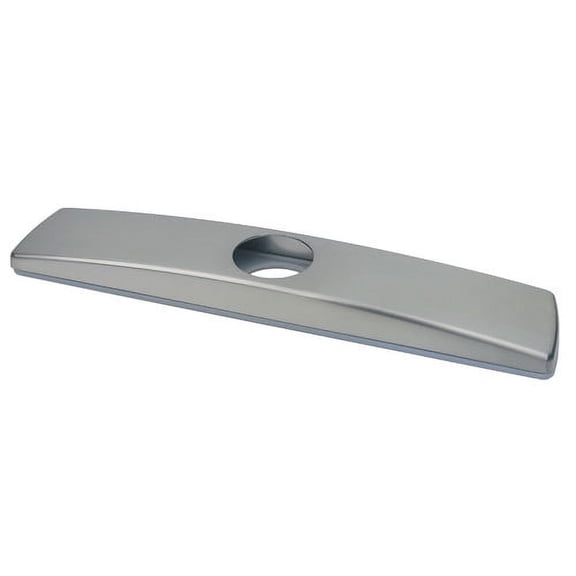 Builders Shoppe 1910 10" Kitchen Sink Faucet Deck Plate Stainless Steel Finish