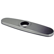 Builders Shoppe 1920 10" Kitchen Sink Faucet Deck Plate Stainless Steel Finish
