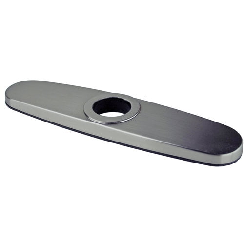 Builders Shoppe 1920 10" Kitchen Sink Faucet Deck Plate Stainless Steel Finish