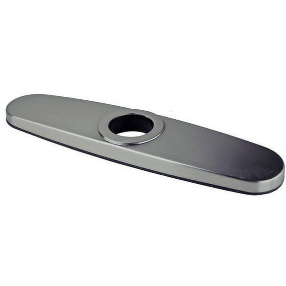 Builders Shoppe  1920 10" Kitchen Sink Faucet Deck Plate Stainless Steel Finish