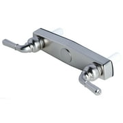 Builders Shoppe 3320BN Mobile Home Two Handle Non-Metallic 8" Shower Faucet Valve Brushed Nickel Finish