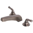 thumbnail image 1 of Laguna Brass 3340BZ Mobile Home Two Handle Non-Metallic Adjustable Garden Tub Filler Faucet Brushed Bronze Finish, 1 of 5