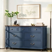 blue dresser walmart Dressers Bedroom Furniture rtw 2025 08 fall 1 WHOLECUT OXFORD 910 RAIN-D Color:Mint Blue Each of the six Six drawer