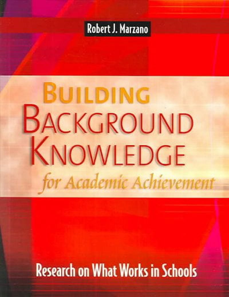 Building Background Knowledge for Academic Achievement Research on