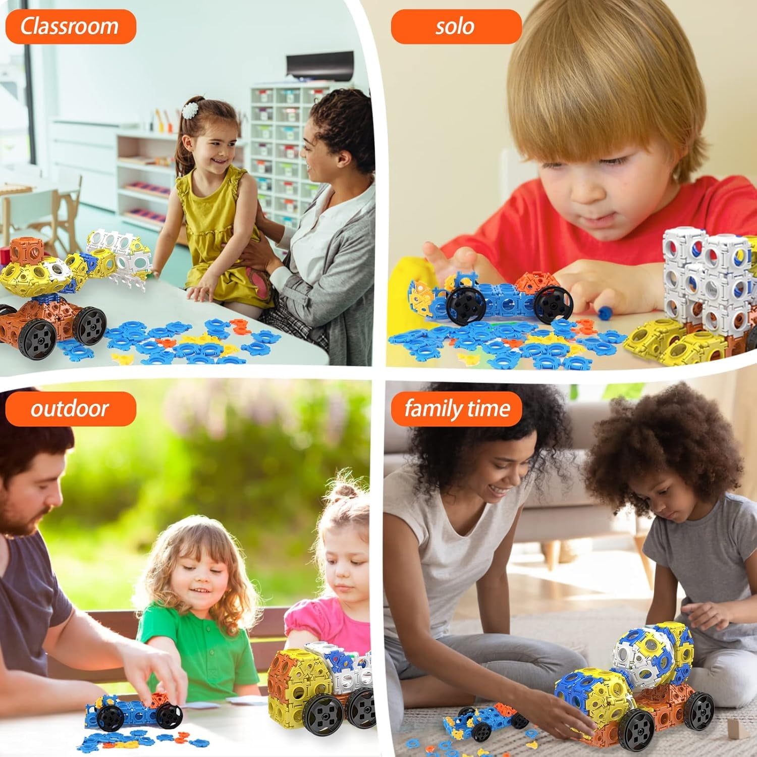 Building Block Construction Vehicles, Construction Vehicle Toys ...