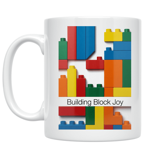 Building Block Joy - Art Enthusiast - 11 oz Ceramic Coffee Mug