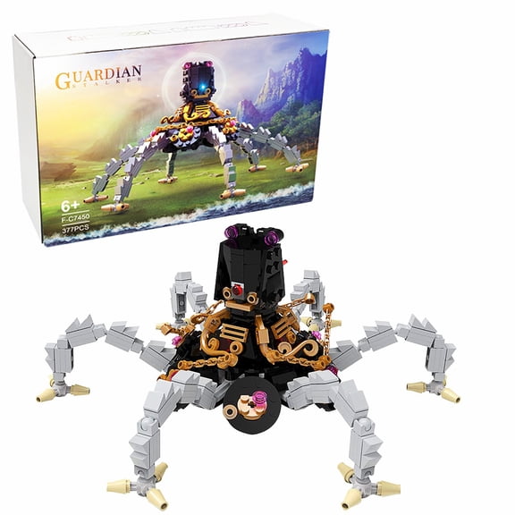 Building Block MOC Zelda Ruins Guardian Toy Model Compatible with Lego Building Block Toys
