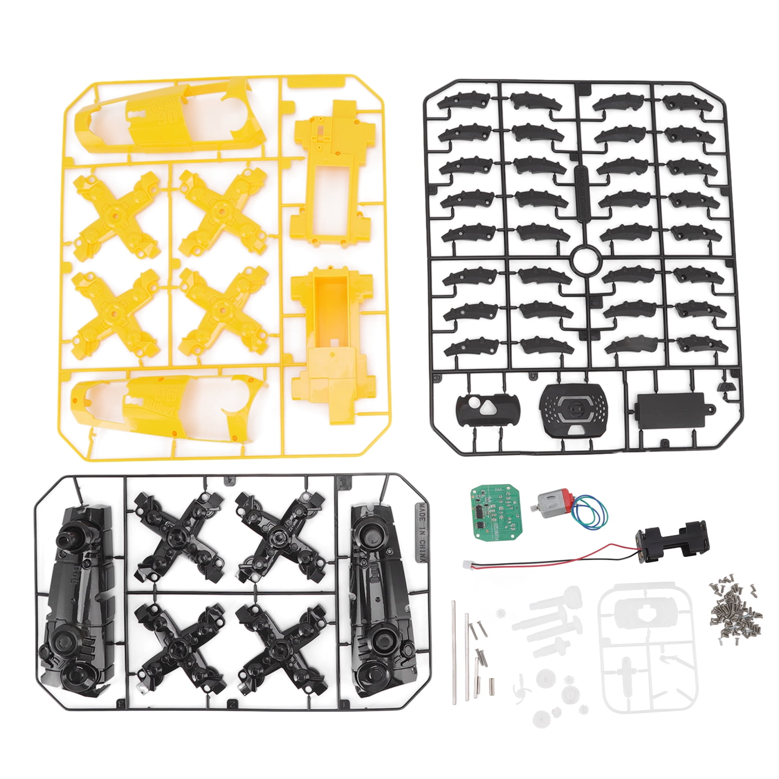 Building Block Robot Dog Kit Children DIY Engineering Building