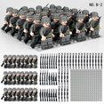 thumbnail image 1 of Building Block Toys | Building Block Dolls | Army Men Action Figures | Building Block Soldiers | for Collectors and Building Block Enthusiasts | 24 Mini Figures 1.7Inch, 1 of 6