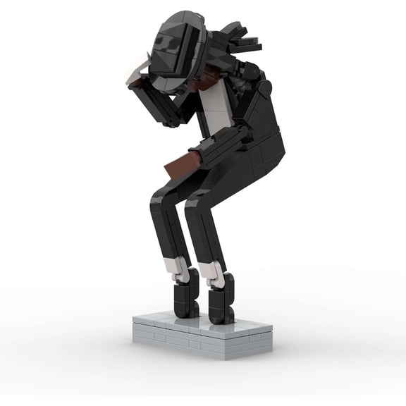 Building Block Toys Used to Assemble MJ, Paying Tribute to a Classic Generation, the Classic Dance Movements Can Be Given as Gift to MJ's Fans