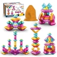 thumbnail image 1 of Building Blocks 48 PCS Stacking Toys for Kids 3 4 5 6 Years Old, Preschool Learning Activities for Toddlers 3-4 Years, STEM Educational Learning Toys Gifts for Boys Girls, 1 of 6