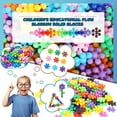 thumbnail image 1 of Building Blocks under $5! CQCYD 3D Building Blocks forKids,Educational STEMToyswith Rotating Snowflake Pieces,150PC PreStudy LearningToys,Creative Construction Set forChildren,Brain Development Games, 1 of 9