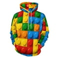 thumbnail image 1 of Building Blocks Construction Brick 3d Sweatshirts Hoodie Fashion Casual Personality Men's Women Street Hoodie Pullovers Long Sleeve Comfortable Top, 1 of 6