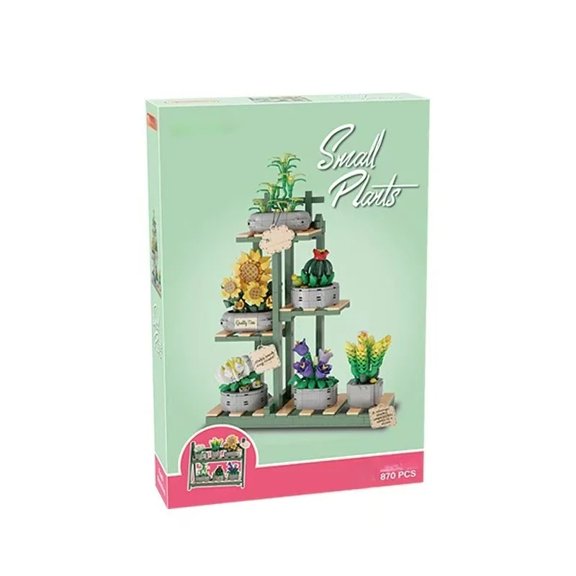 Building Blocks Flowers Bouquet Set Flowers Models Home Decor Botanical Collection Bricks Toys for Adults Mother's Day Christmas