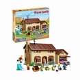 thumbnail image 1 of Building Blocks Set - 2580PCS Warm Family House Model Kit, Large Villa Building Toys with 8 Family Figurines, Car, Swing & Slide, Compatible with Lego, Gift for Adults Teens, 1 of 5