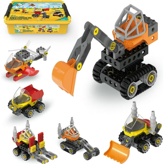 Building Blocks Set for Kids Age 3-5, 40-in-1 Educational Building Toys for Kids, Big-Sized Blocks with Storage Bucket, Compatible with DUPLO Blocks for Toddlers 3-5