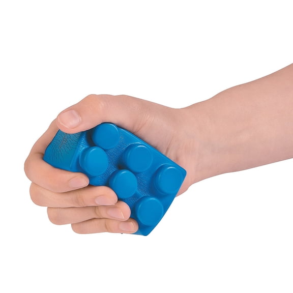 Building Blocks Stress Toys, Party Favors, 12 Pieces