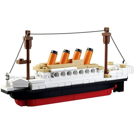 Building Blocks Titanic ShipBoat 3D Model Educational Gift Toys for Christmas Gifts 194PCS