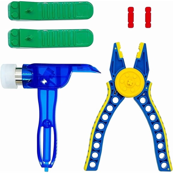 Building Blocks Tool Kit Brick Separator Multi-Use Hammer and Block Pliers Accessories Toys for Boys Girls Kids 12+ Gifts Compatible with Major Brands