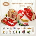 thumbnail image 1 of Building Blocks Toys for 3+ Year Old Kids Toddlers Girls Boys, Building Blocks, Farm Playset Educational Learning Toys, Ideal Christmas Birthday Gifts, 1 of 7