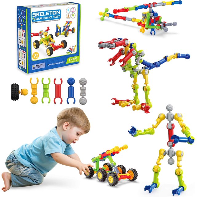 Building Blocks for Toddlers, 70PCS Kids Blocks Educational Assembly Toys, Building Bricks Toys
