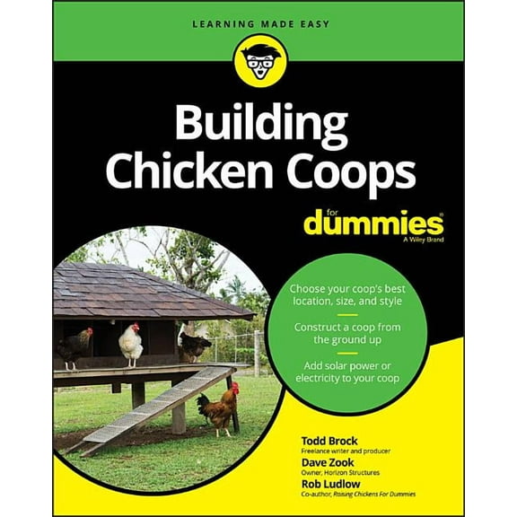 Building Chicken Coops for Dummies, (Paperback)
