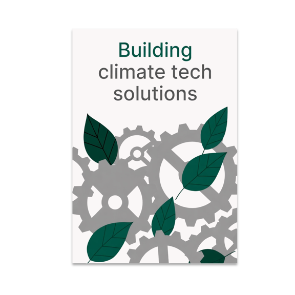 Building Climate Tech Solutions - Eco-Conscious Decor Enthusiast - 13x19 Poster Print