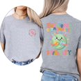 thumbnail image 1 of Building Community Tshirts for Women Unity Togetherness Inspirational Graphic Tees Short Sleeve Shirts Casual Tops for Daily Outfits Group Apparel Gray,S, 1 of 5