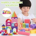 thumbnail image 1 of Building & Construction Toys Educational Set for Kids EVA Foam 50 Colorful Bright Learning Toy, 1 of 8