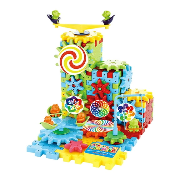 Building & Construction Toys Electronic Variety Gear Assembled Educational Playset for Children