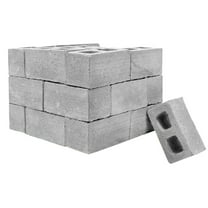 Building & Construction Toys Mini Cement Build Your Own Wall Bricks Educational Set with 32Pcs Learning for Kids