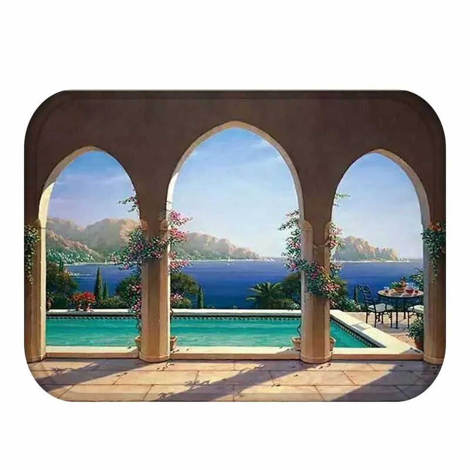 Building Doormat Kitchen Carpet Anti-Slip Nordic Style Marble Map ...