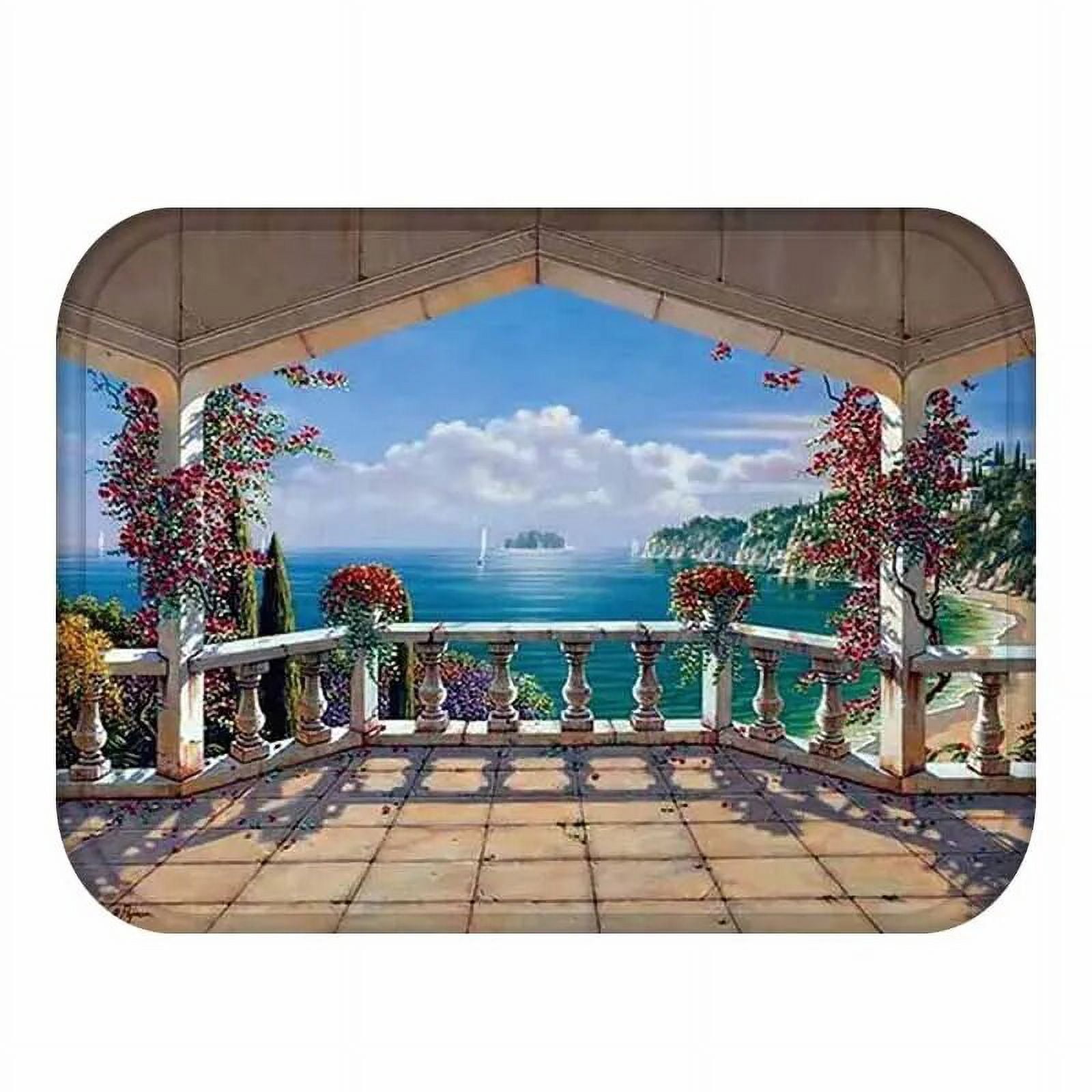 Building Doormat Kitchen Carpet Anti-Slip Nordic Style Marble Map ...