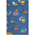 thumbnail image 1 of Building Equipment Trucks Kitchen Dish Towels Set of 1, Cartoon Washable Tea Towels Dishcloths Lint-Free 18x28 Inch Fast Drying for Kitchen Restaurant Bar Clean, 1 of 6