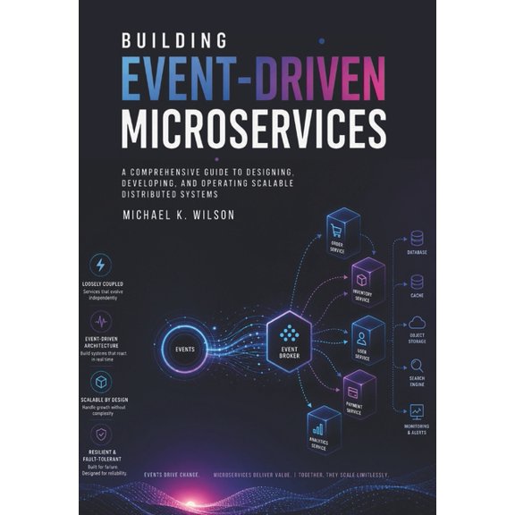 Building Event-Driven Microservices: A Comprehensive Guide to Designing, Developing, and Operating Scalable Distributed , (Paperback)