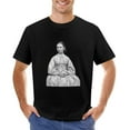 thumbnail image 1 of Building Human Cat Men’s Graphic T-shirt Vintage Short Sleeve Sport Tee Black 4XL, 1 of 2