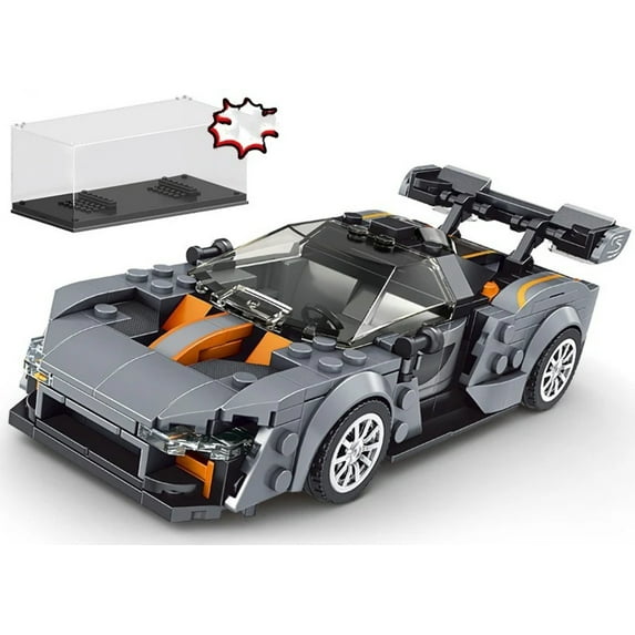 Building MOC Building Blocks Supercar Racing Models