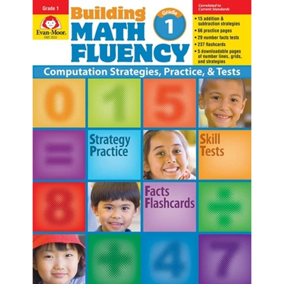 Pre-Owned Building Math Fluency Grade 1 (Paperback) 1596732563 9781596732568