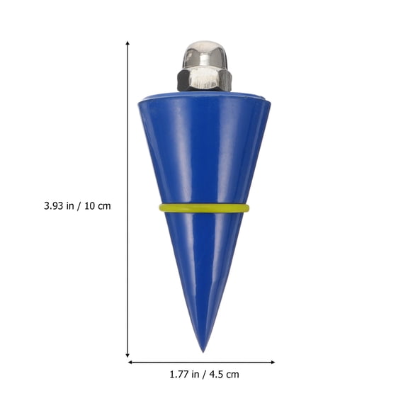 CIMAXIC Building Measuring Tool Plumb Line Weight Steel 1Set