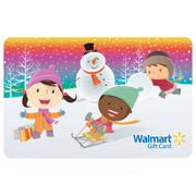 Building Our Snowman Walmart eGift Card