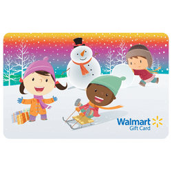Building Our Snowman Walmart eGift Card