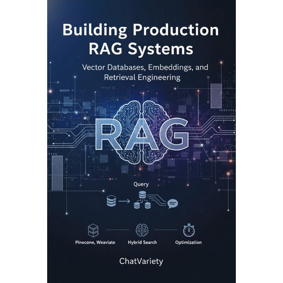 Production AI Engineering Building Production RAG Systems: Vector Databases, Embeddings, and Retrieval Engineering, (Paperback)