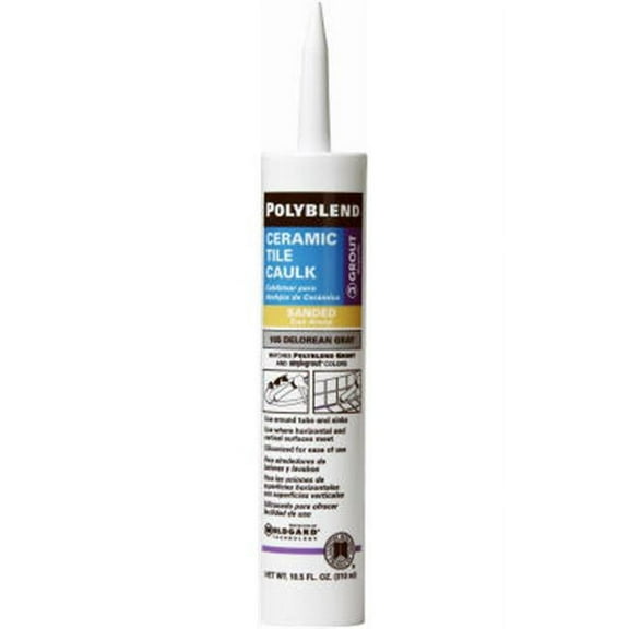 Building Products PC38010S-6 10.5 oz. Polyblend Ceramic Tile Caulk- Haystack