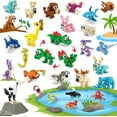 thumbnail image 1 of Building Sets 24 Packs Party Favors for Kids, 3 in 1, 72 Kinds of Transformable Animal Building Block Toy, Goodie Bag Stuffers, Classroom Student Prizes Easter Birthday Gifts for Kid Age 6+, 1 of 8