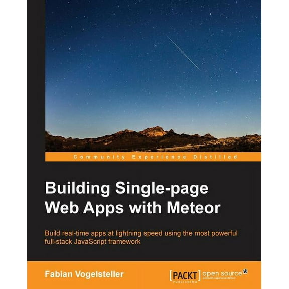 Building Single-page Web Apps with Meteor, (Paperback)