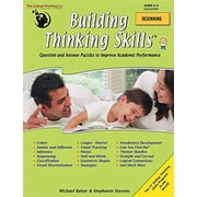 Building Thinking Skills Building Thinking Skills Beginning Pre-Kindergarten Paperback