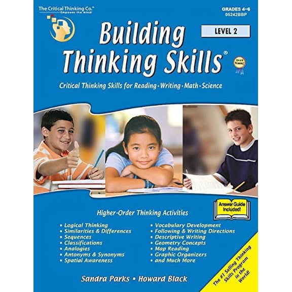 Pre-Owned Building Thinking Skills Level 2 Workbook - Critical Thinking Skills for Reading, Writing, Math, & Science (Grades 4-6)