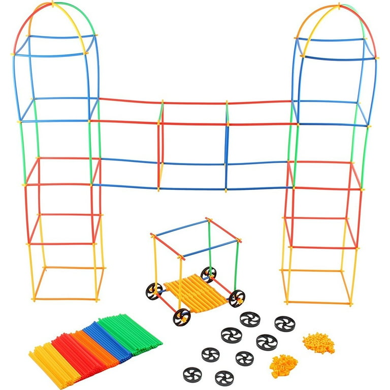 Building straws and connectors top