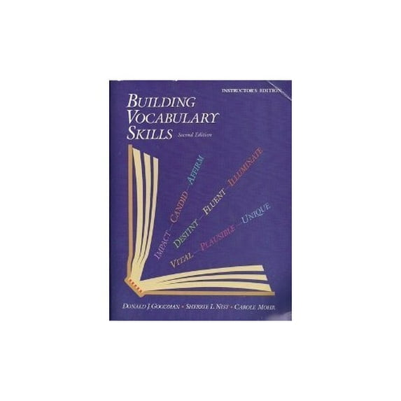 Pre-Owned Building Vocabulary Skills (Paperback) 0944210317 9780944210314